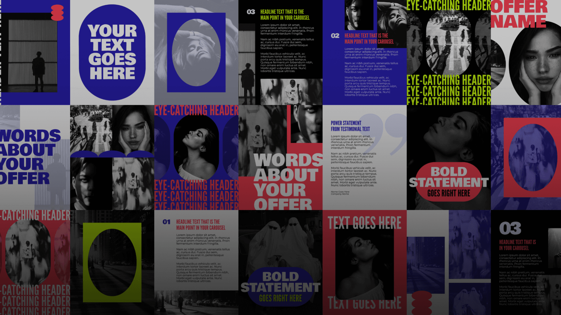 Aquarius Canva Social Media Templates
