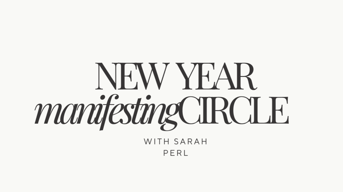 LIVE New Year Manifesting Class