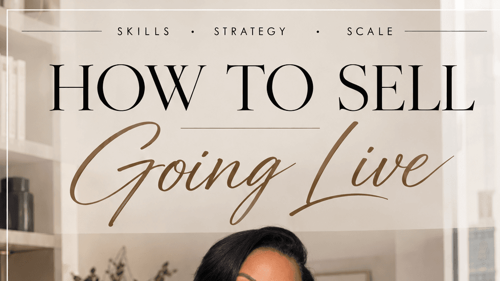 HOW TO SELL: Going LiVE!