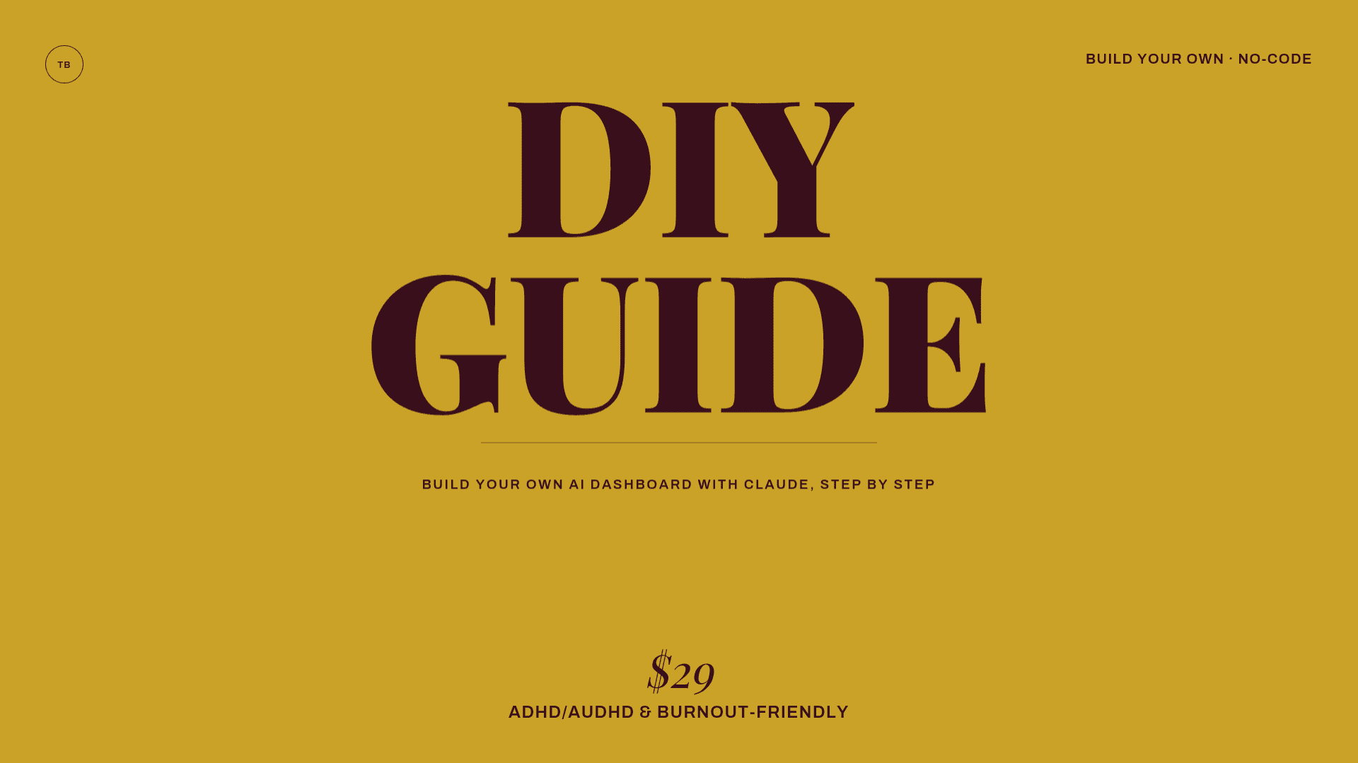 The No-Code DIY Dashboard Guide