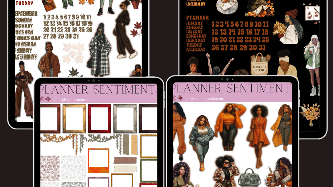September and October 2026 Bookish Sticker Bundle