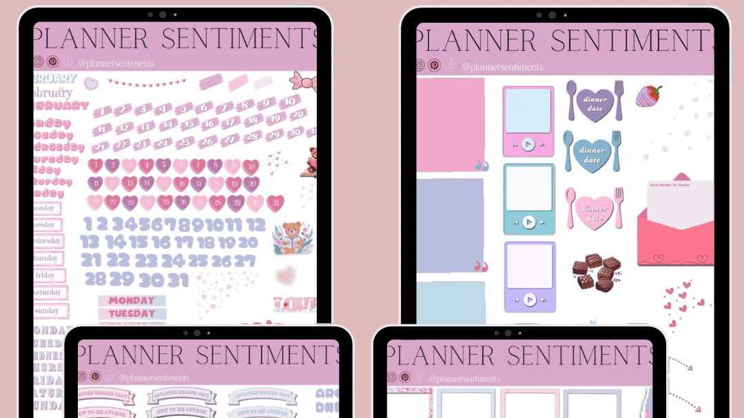 Get Your February'25 Bookish Digital Stickers Now!