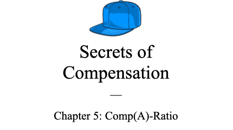 Salaries: Ch 5 Comp-Ratios
