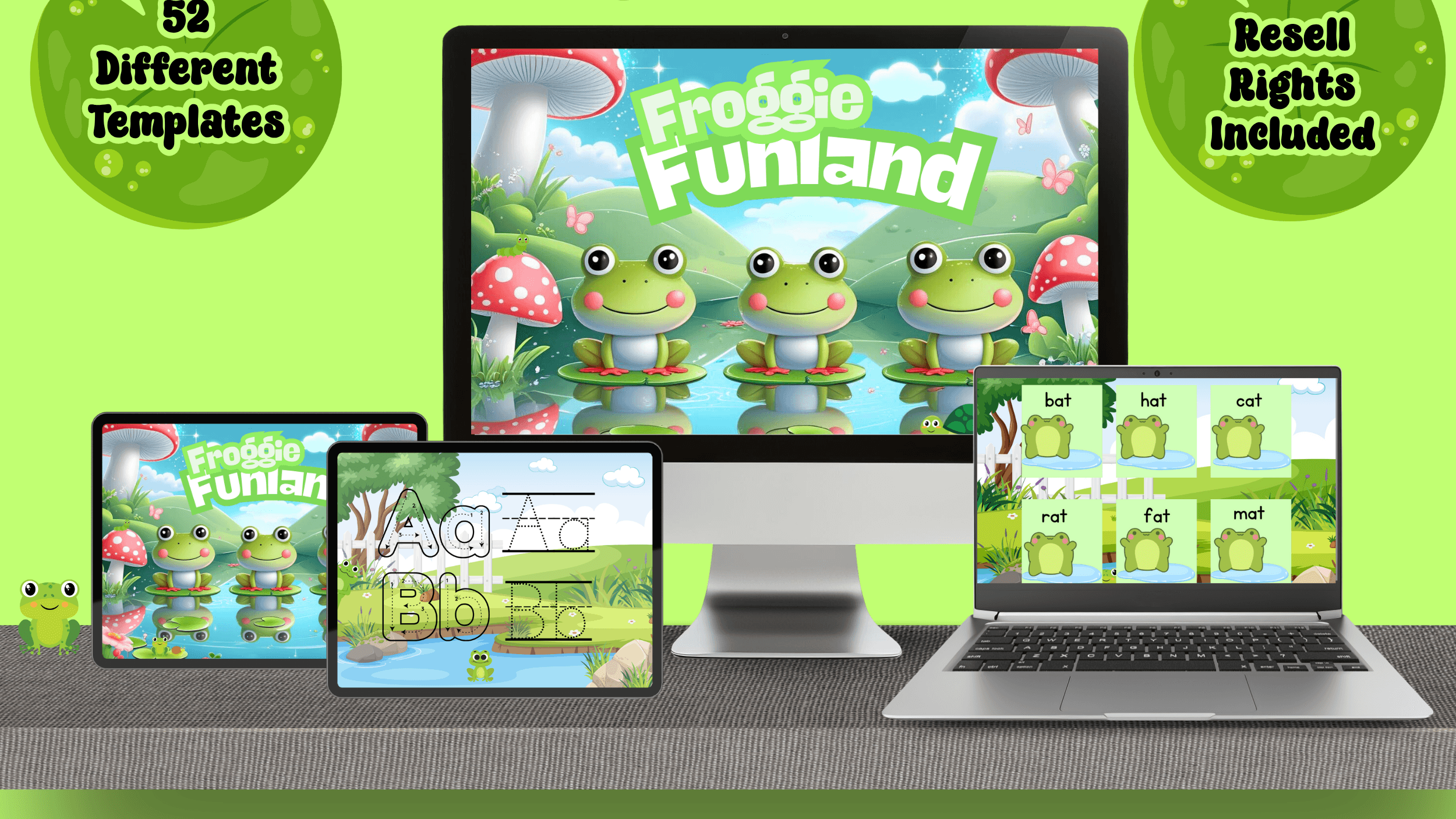 Get Your PLR Froggie Funland Busy Book Now!