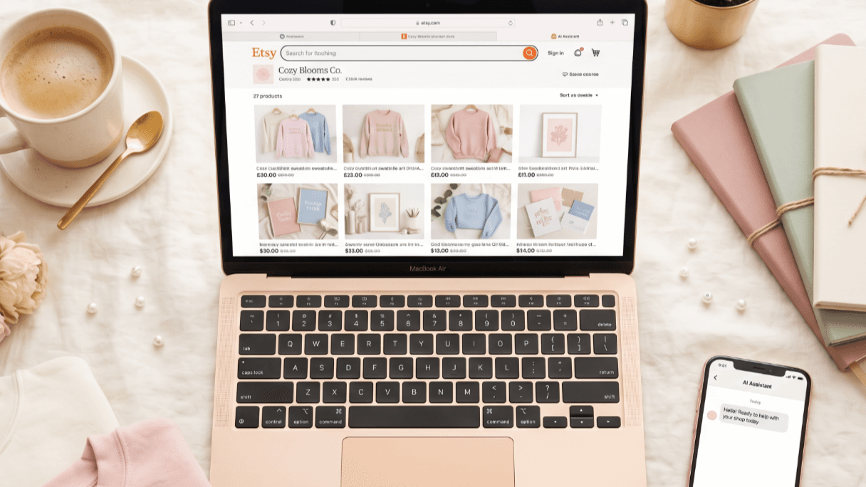 Etsy Claude Prompt Pack 