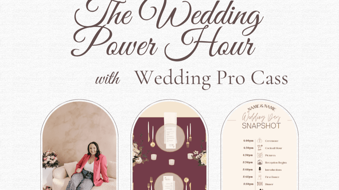 The Wedding Power Hour 