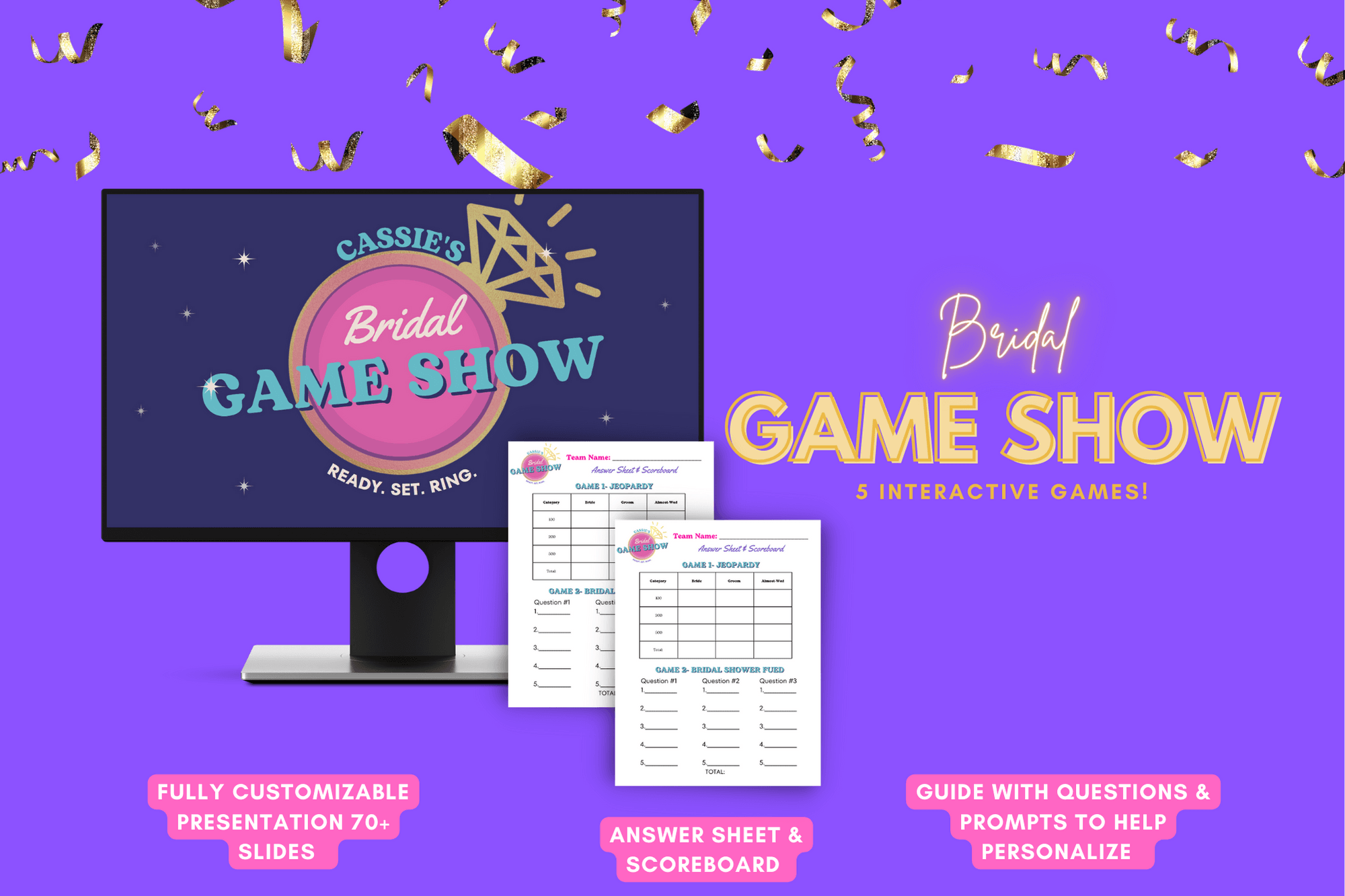 Get the Bridal Game Show today! 