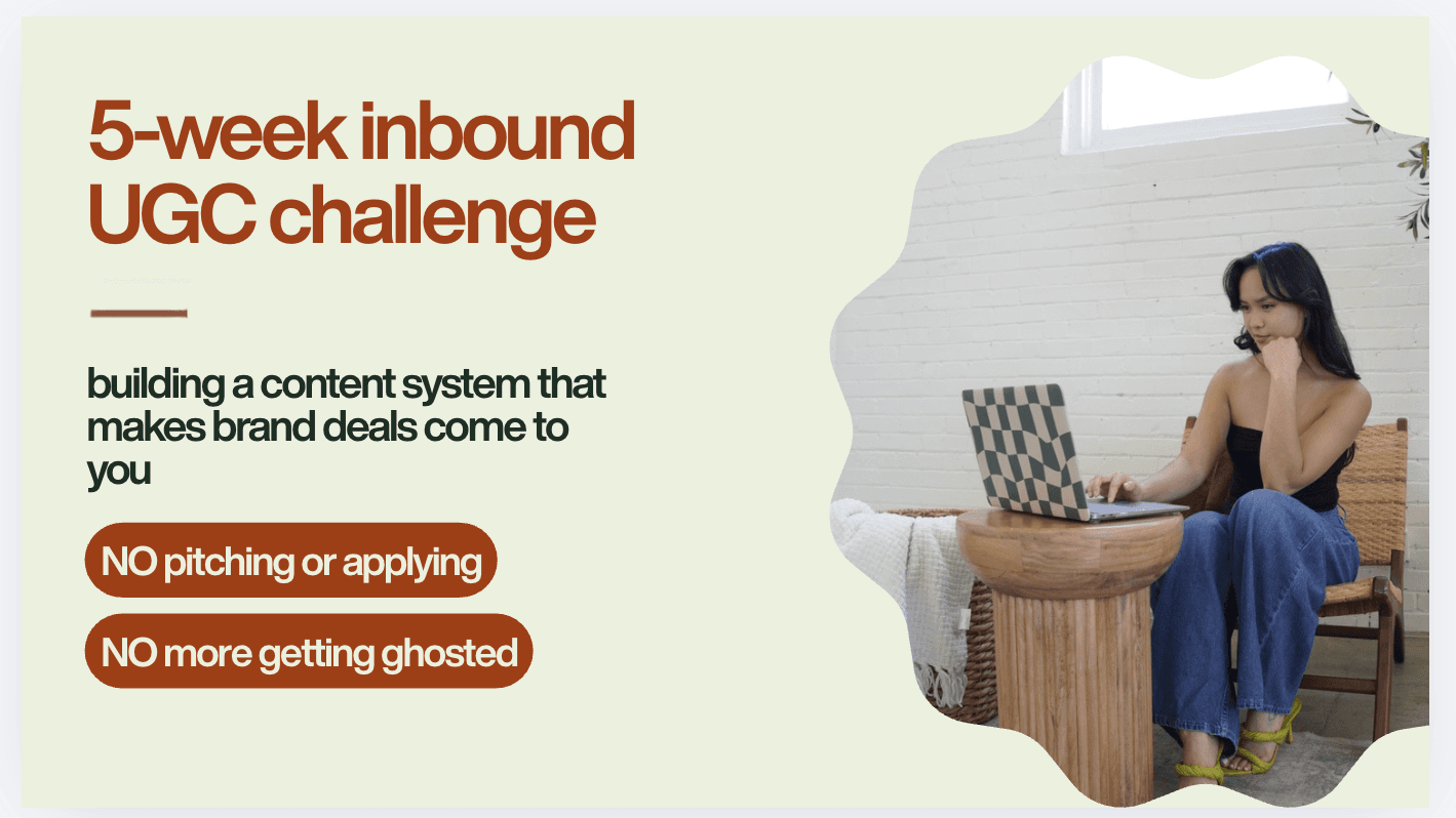 5-week Inbound UGC Opt-In