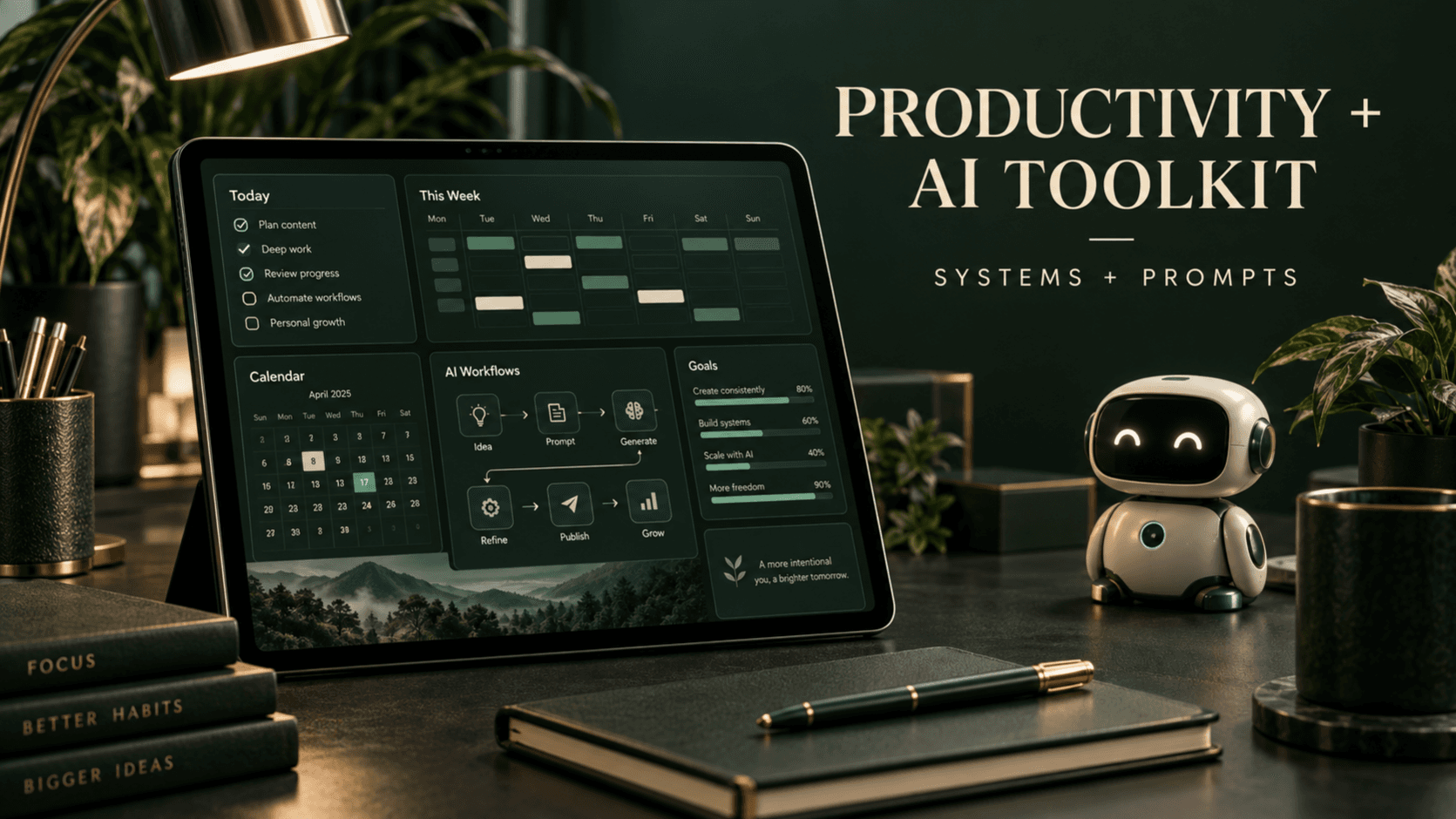 Productivity + AI Toolkit — Systems & Prompts