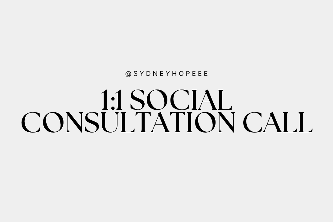 Book a 1:1 Coaching Call!