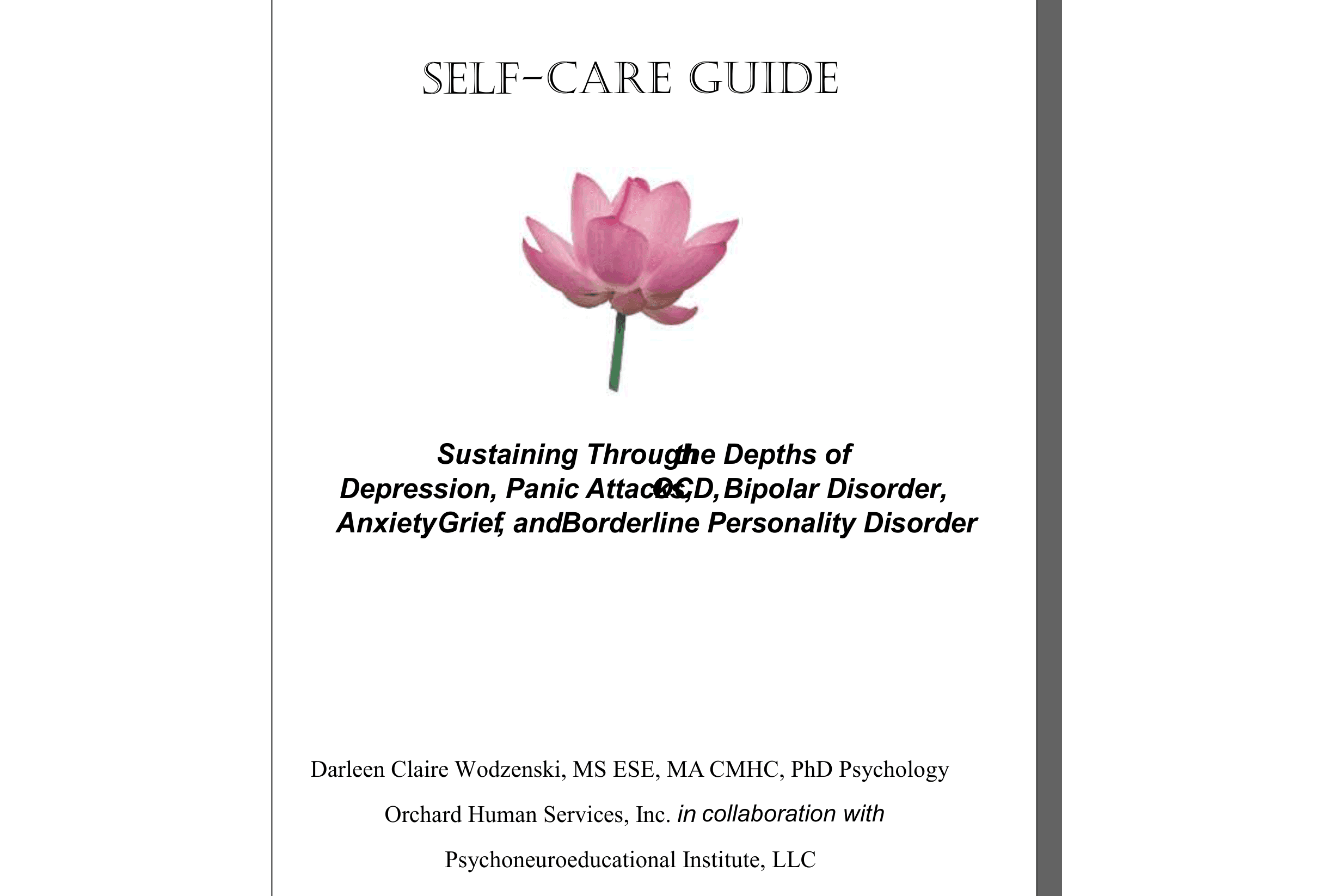 Get This FREE Self-Care Guide by Dr. Darleen Now!