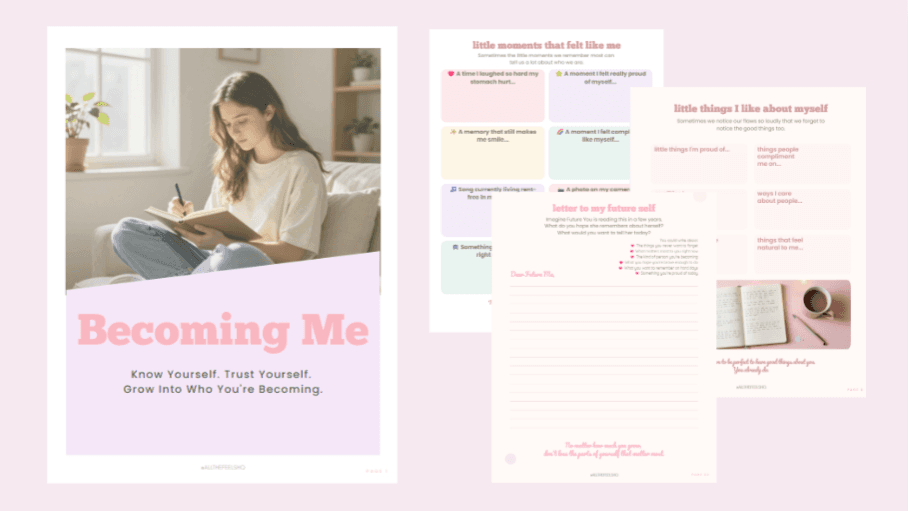 💗Becoming Me: Help your girl know her unique self