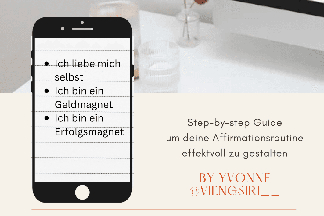 Lade dir meinen Affirmationsguide herunter