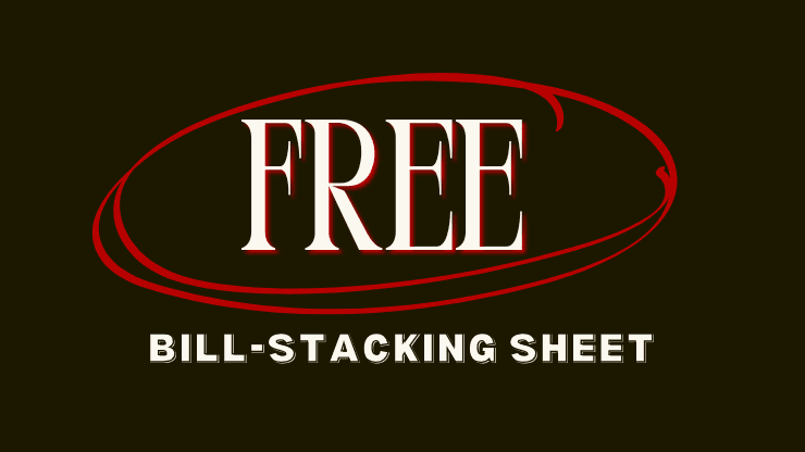 The Bill-Stacking Sheet