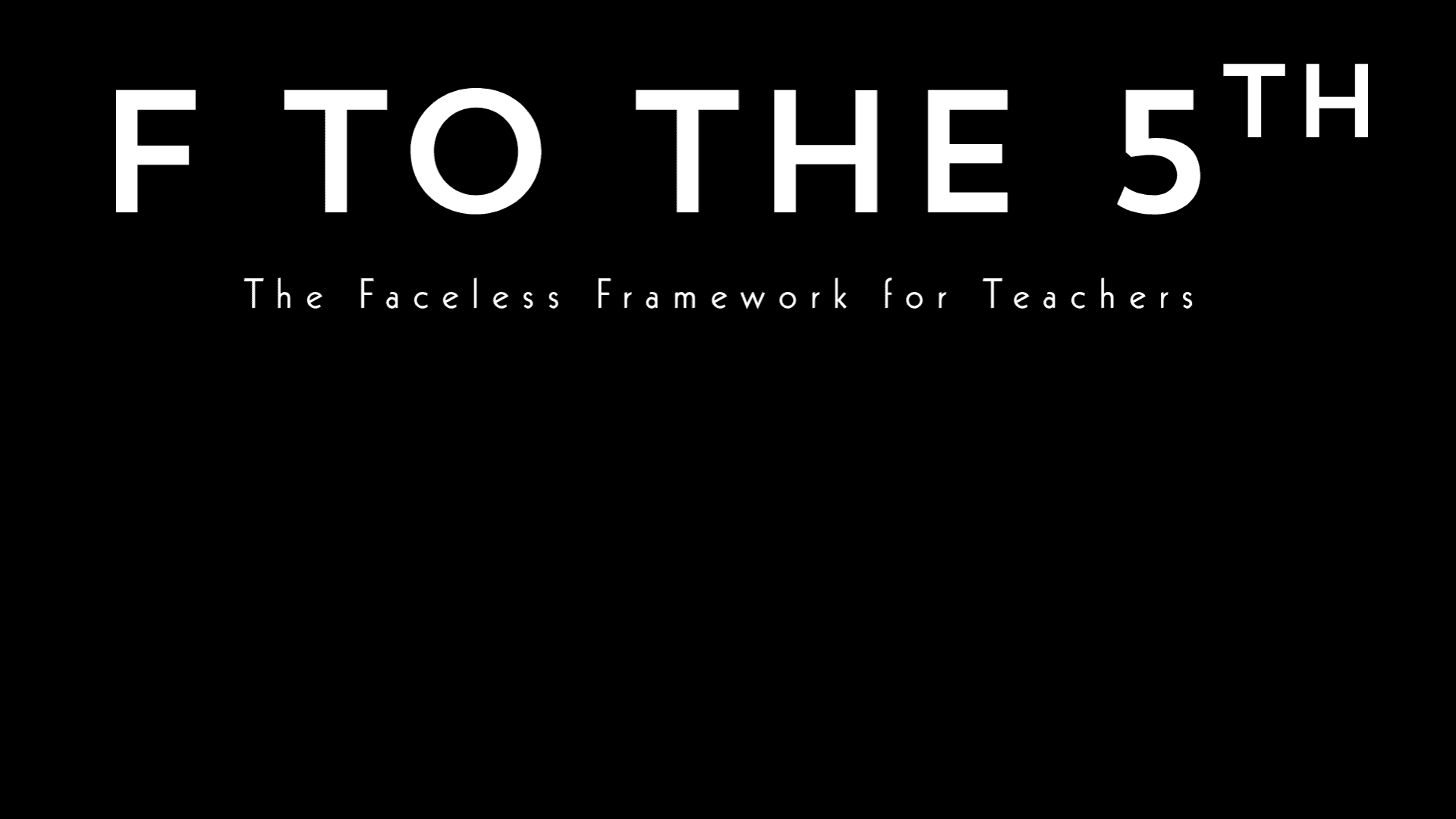 VIP 🔥 F⁵: The Five Figure Faceless Framework™