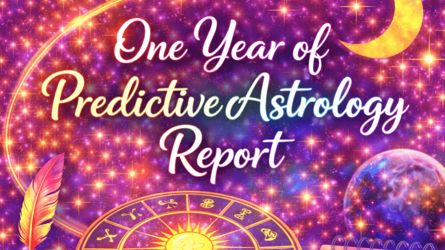 One Year Of Predictive Astrology Report