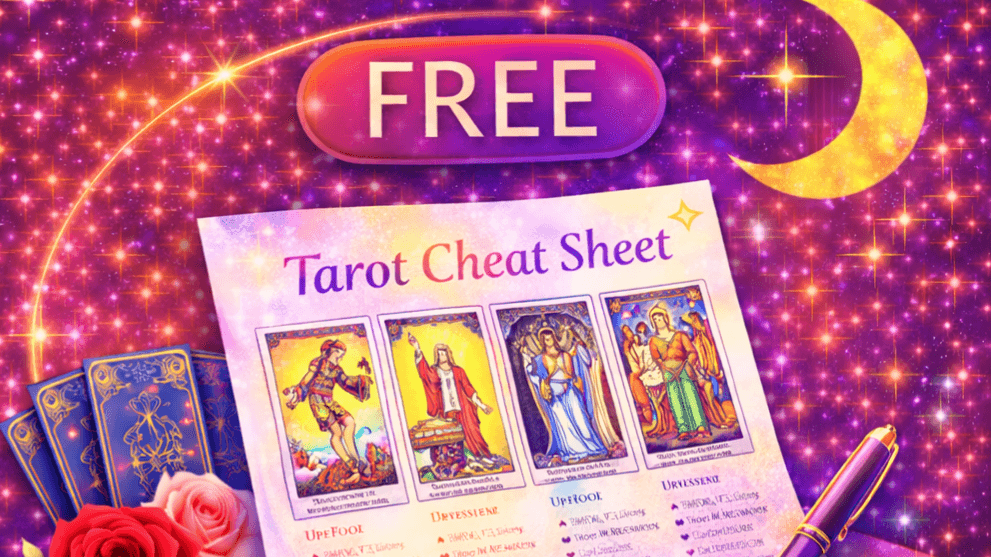 Get My Free Tarot Cheat Sheet Now!
