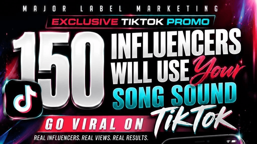 150 Influencers Will Use Your Sound On TikTok!