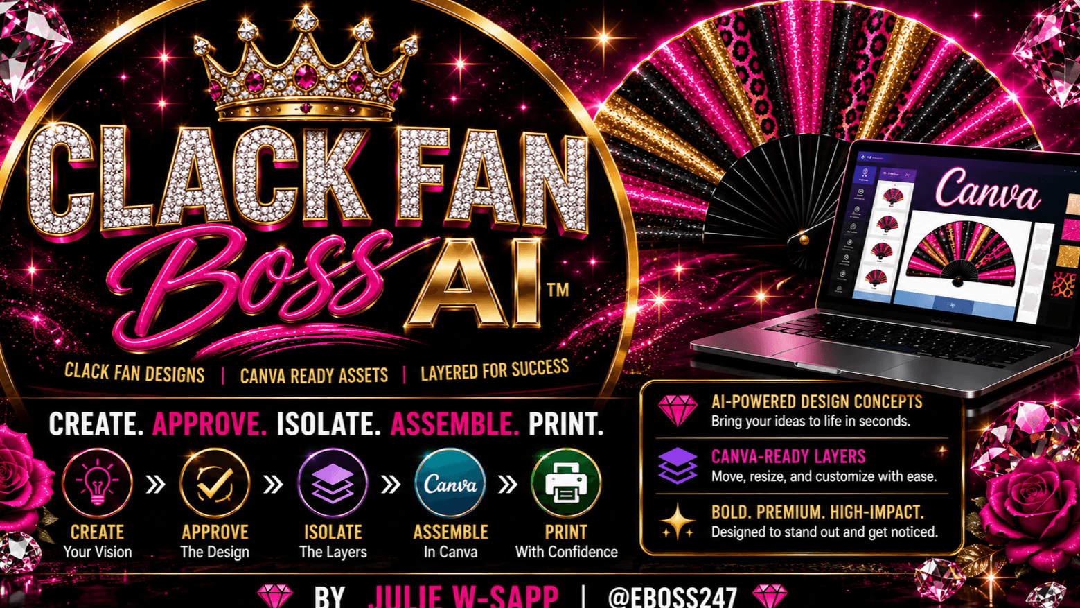 Clack Fan Boss AI Generator