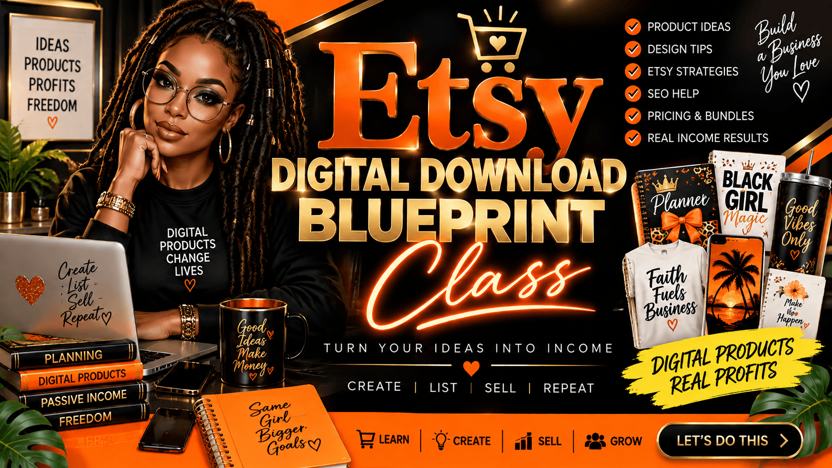 REPLAY: Etsy Digital Download BluePrint