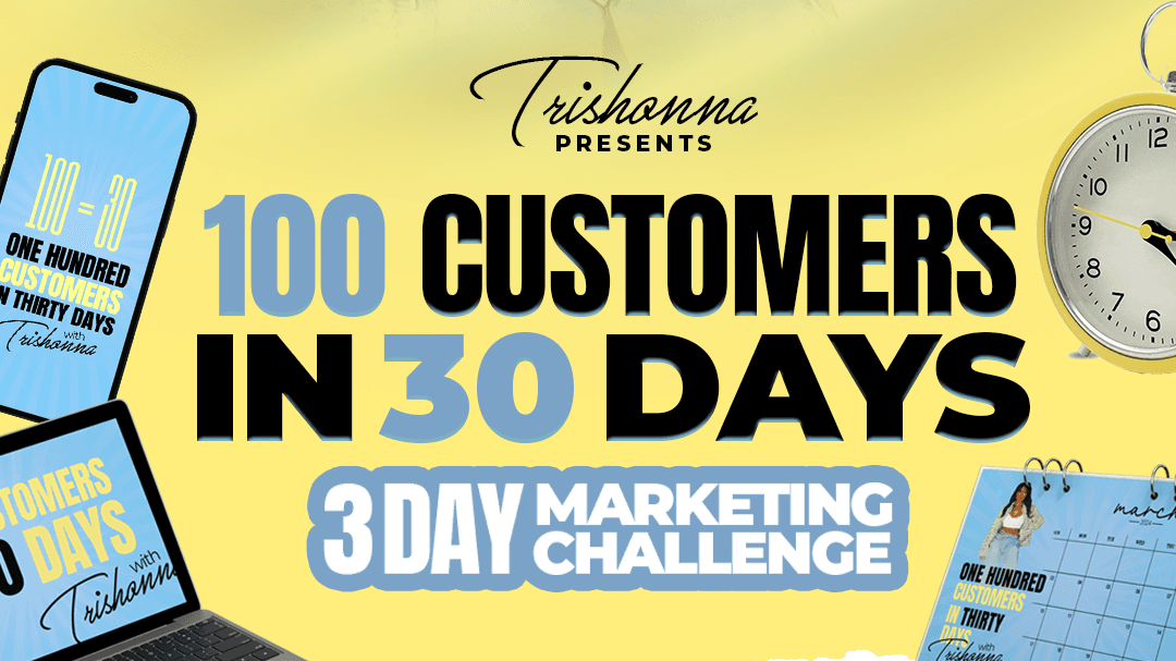 VIP BONUS 3 Day Marketing Challenge