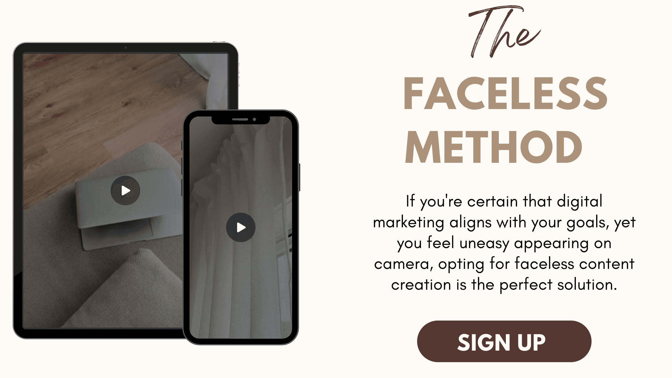 The Faceless Marketing Method 