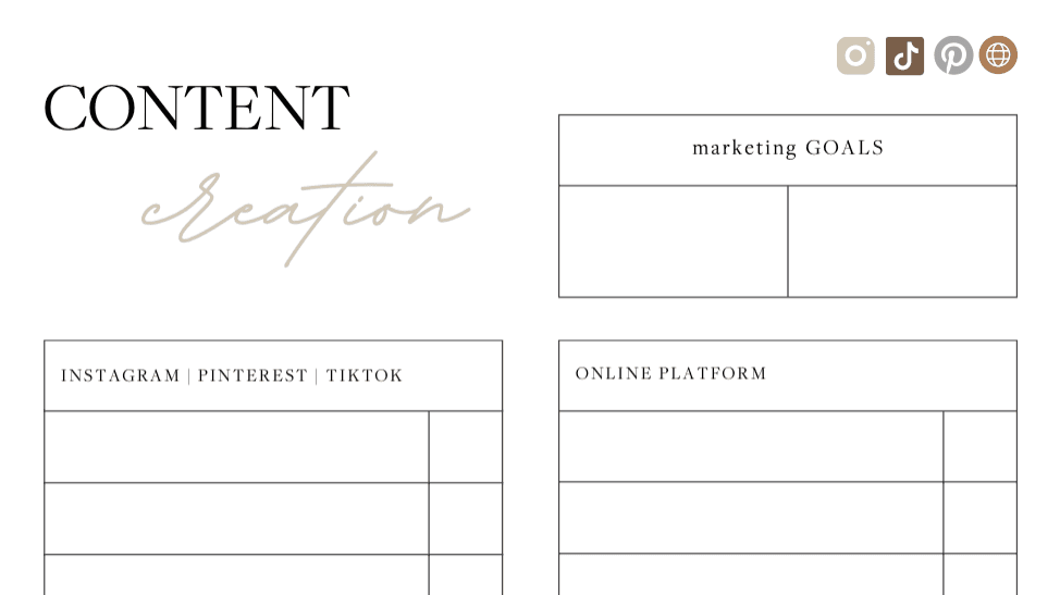Content Creation