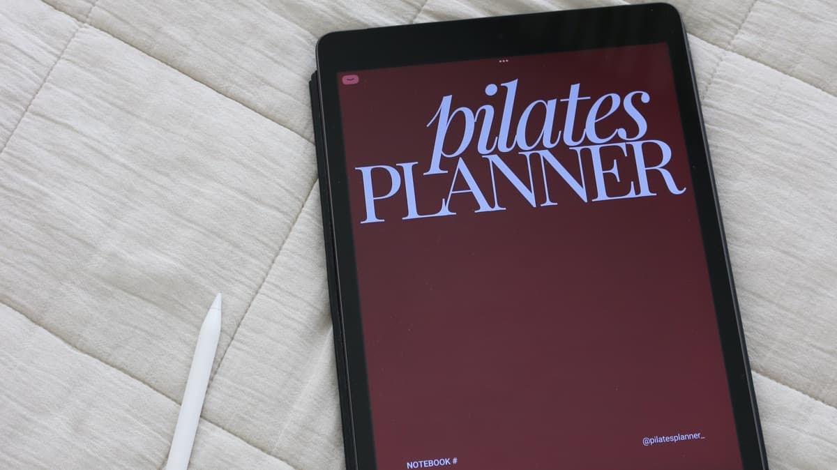 Classical Trapeze Table Pilates Planner