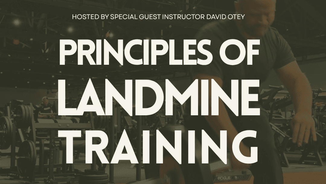Landmine Training Course 