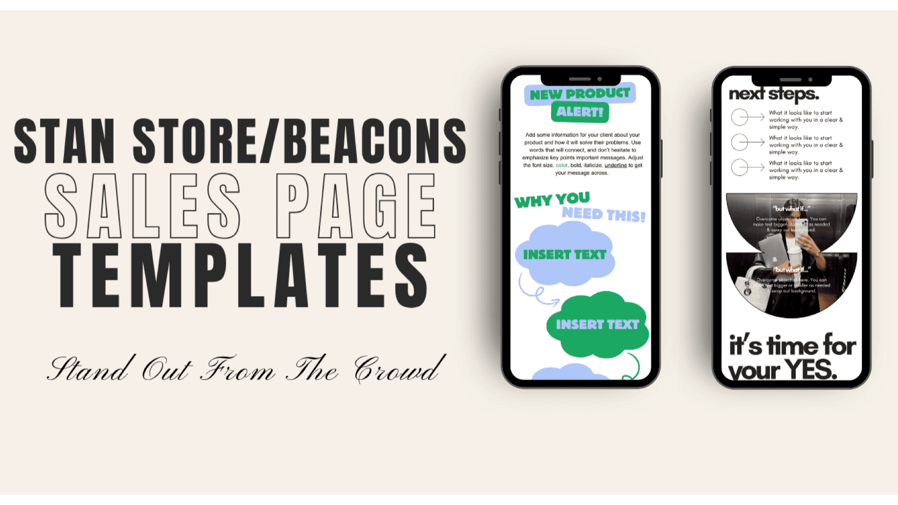 Sales Page Templates