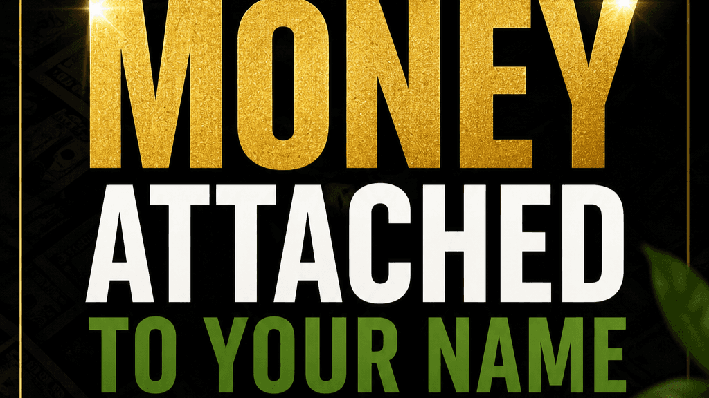 Money Attached To Your Name