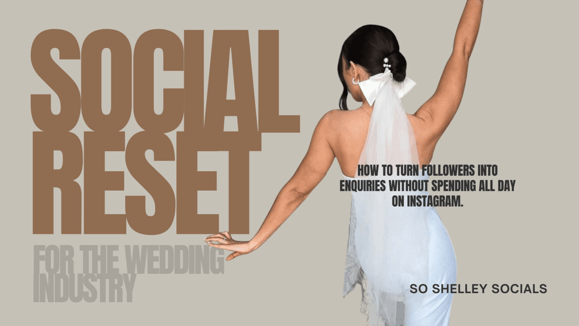 The Wedding Industry Social Reset
