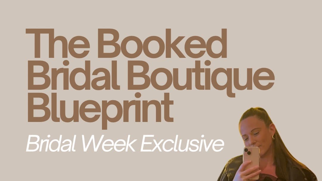 Booked Boutique Blueprint Programme