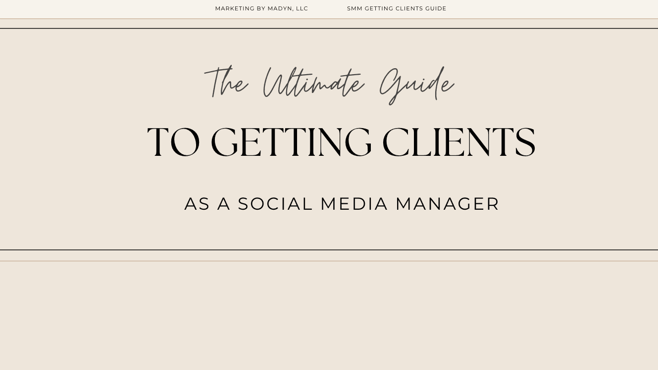 Get the How to Get Clients Guide