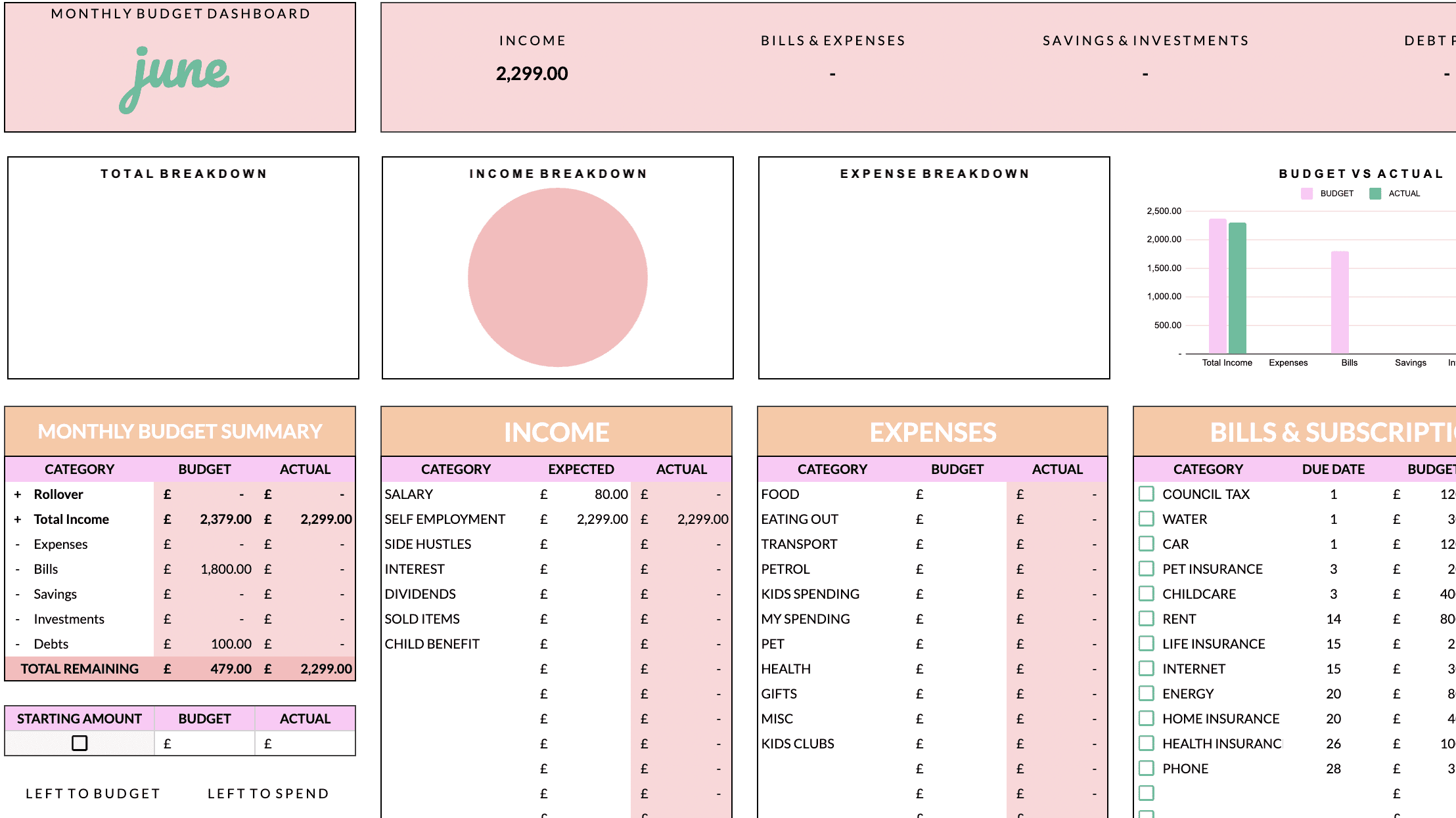 Get My Budget Template Now!