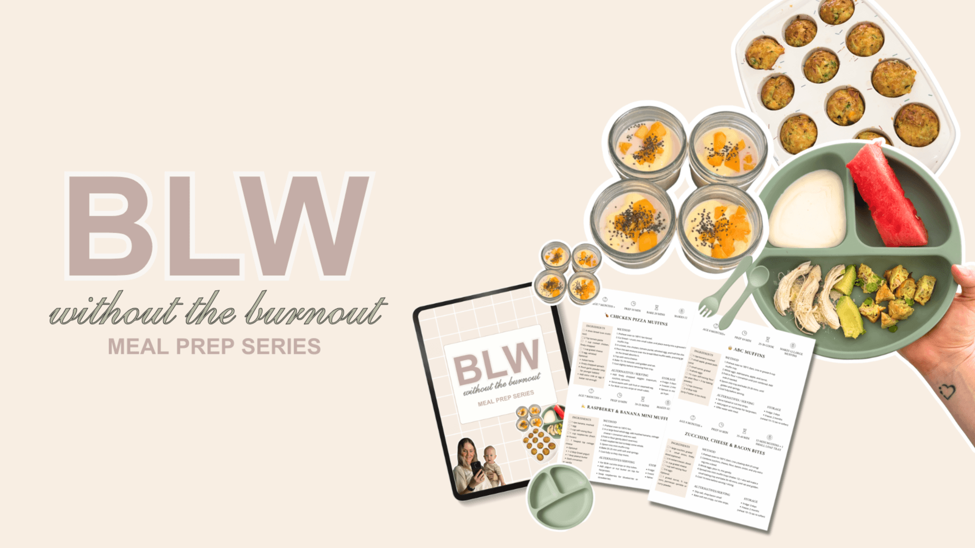 BLW Without the Burnout – Weekly Meal Prep Recipes