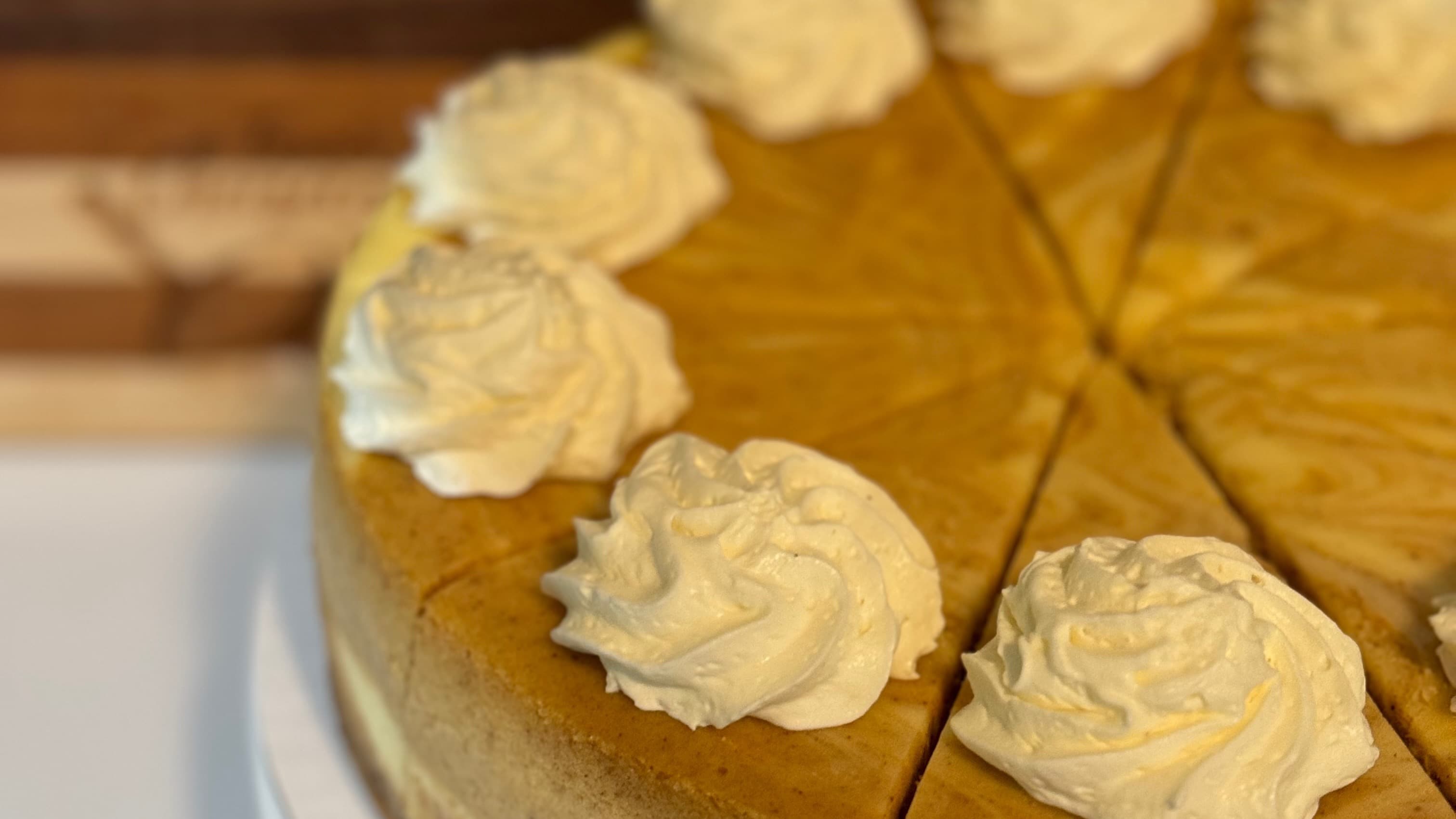 Grab my Pumpkin Cheesecake Recipe now!