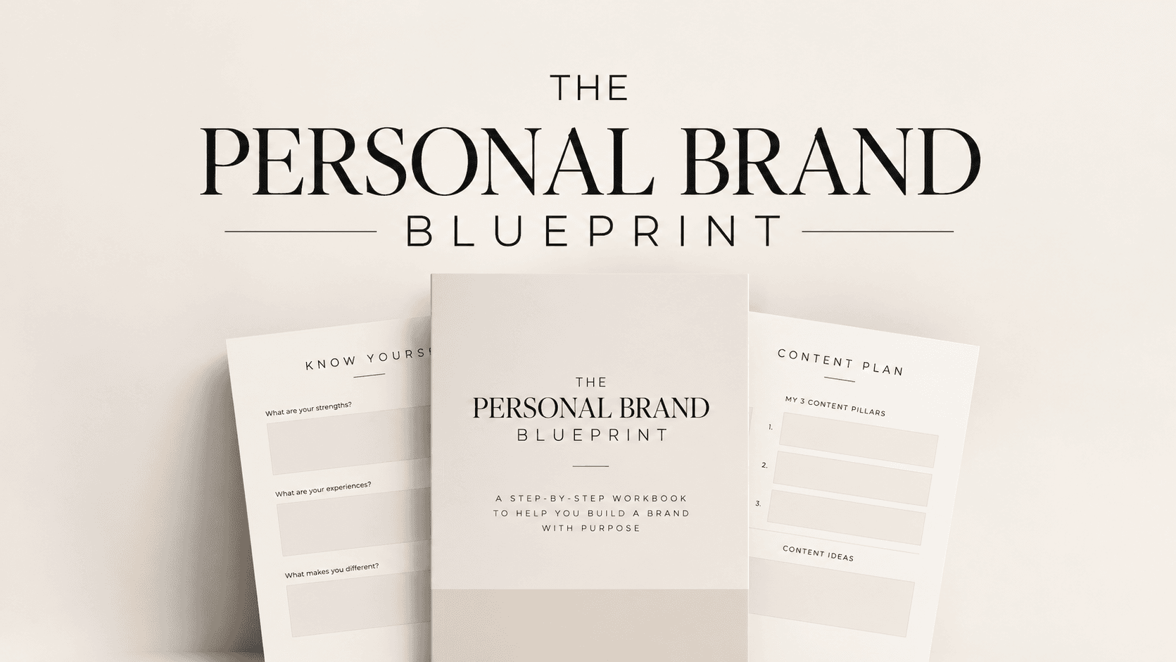 Personal Brand Blueprint | FREE