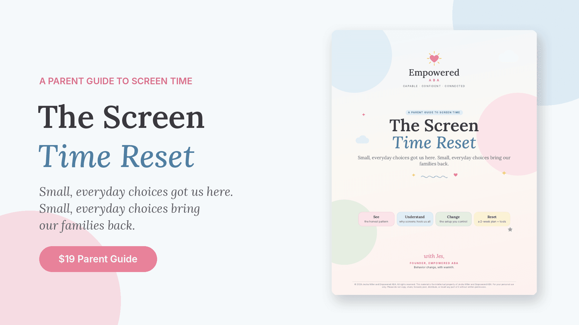 The Screen Time Reset: Parent Guide