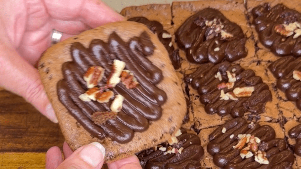 Decadent Turtle Brownies!