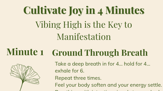 Free 4-Minute Joy Activation