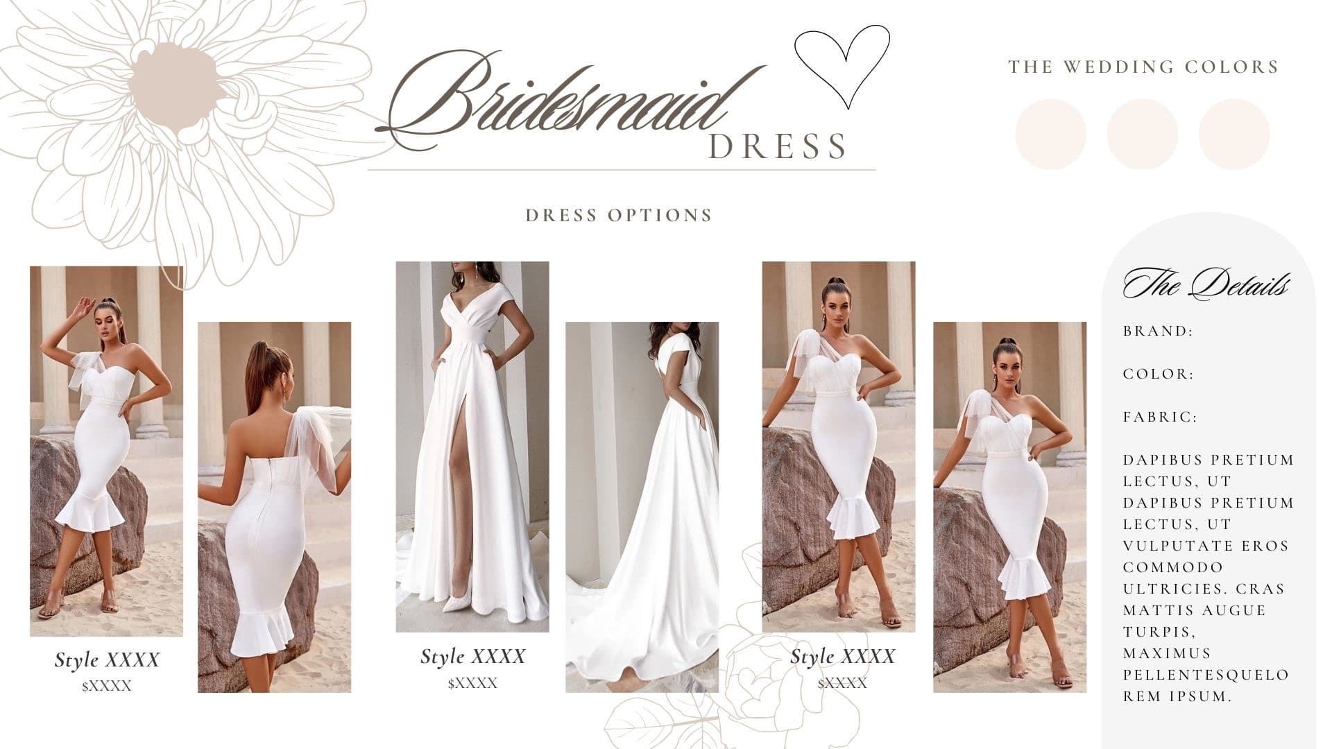 Complete Bridesmaid Guide Presentation Template