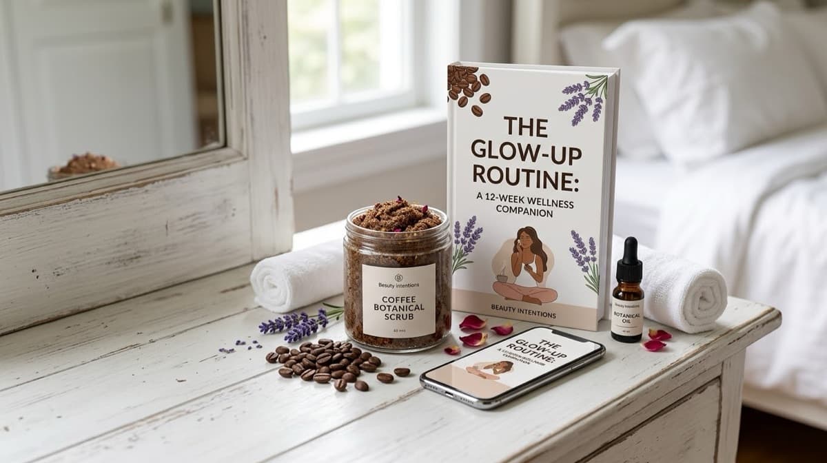 The Glow-Up Ritual: Botanical Body Scrub + 12-Week