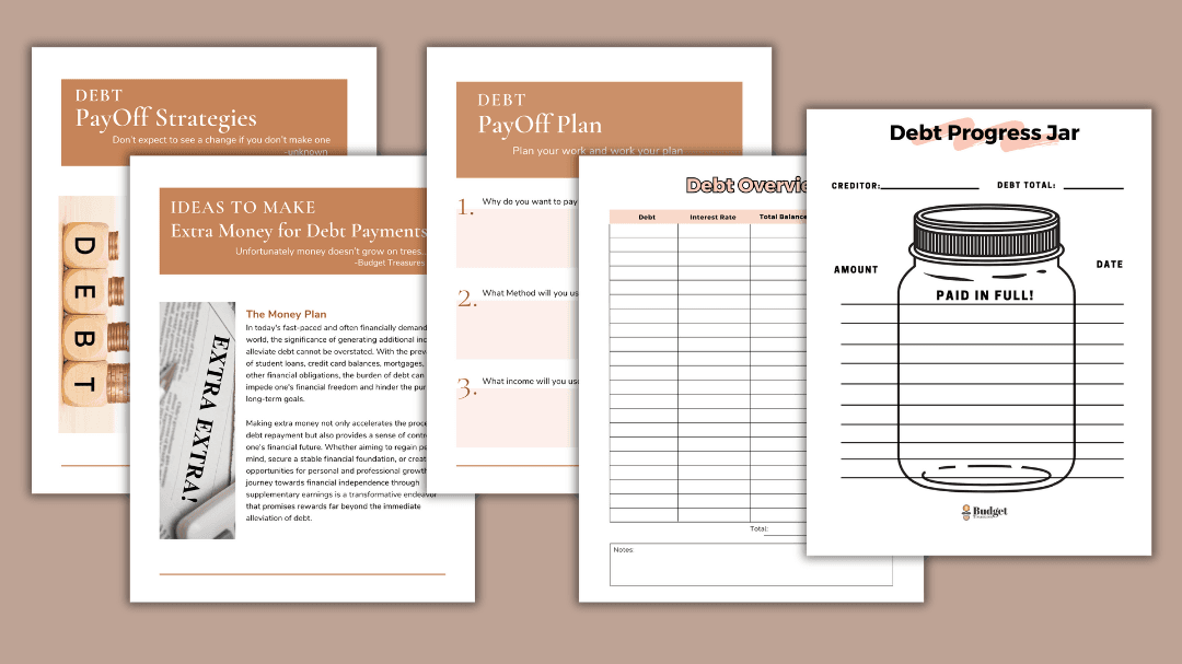 Get My Debt Free Journey Workbook Now!