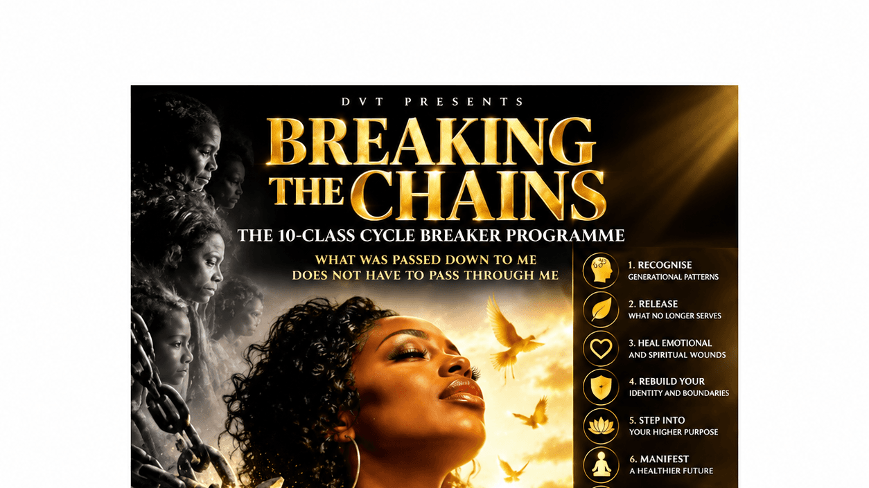 LESSON 4: BREAKING THE SURVIVAL PATTERN