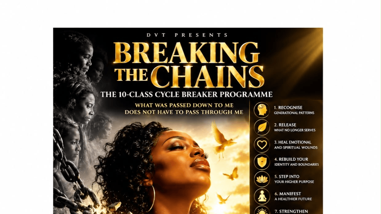 REBUILDING YOUR IDENTITY & CREATING THE NEW YOU ⛓️