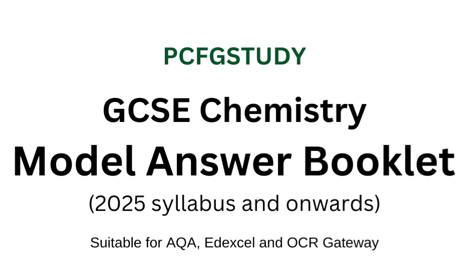 [Chem SAMPLE] GCSE Model Answers