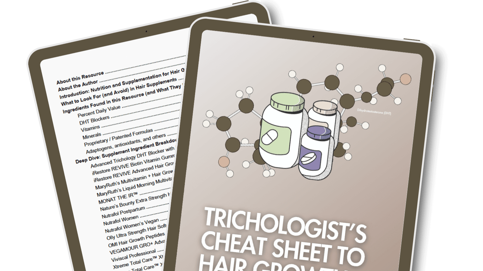 Trichologist's Cheat Sheet to Hair Growth Supplem.