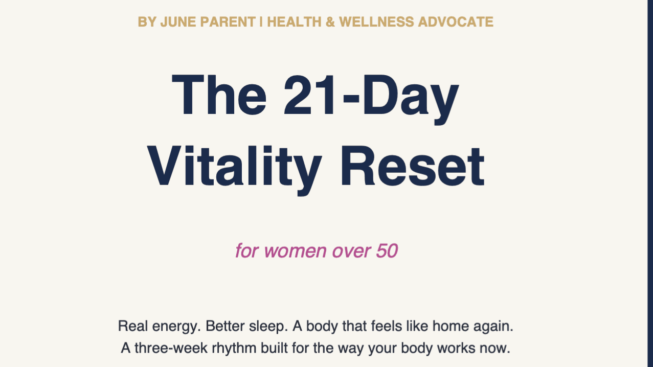 The 21-Day Vitality Reset