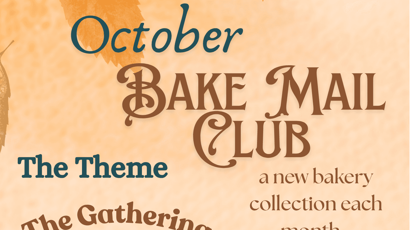 Bake Mail Club - October Edition 